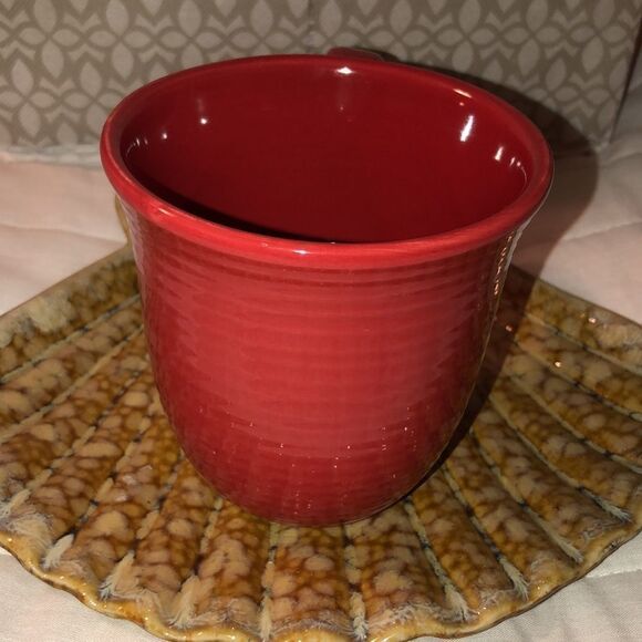 Bistro Brights Candy Apple Red Roomy Mug - Picture 3 of 6
